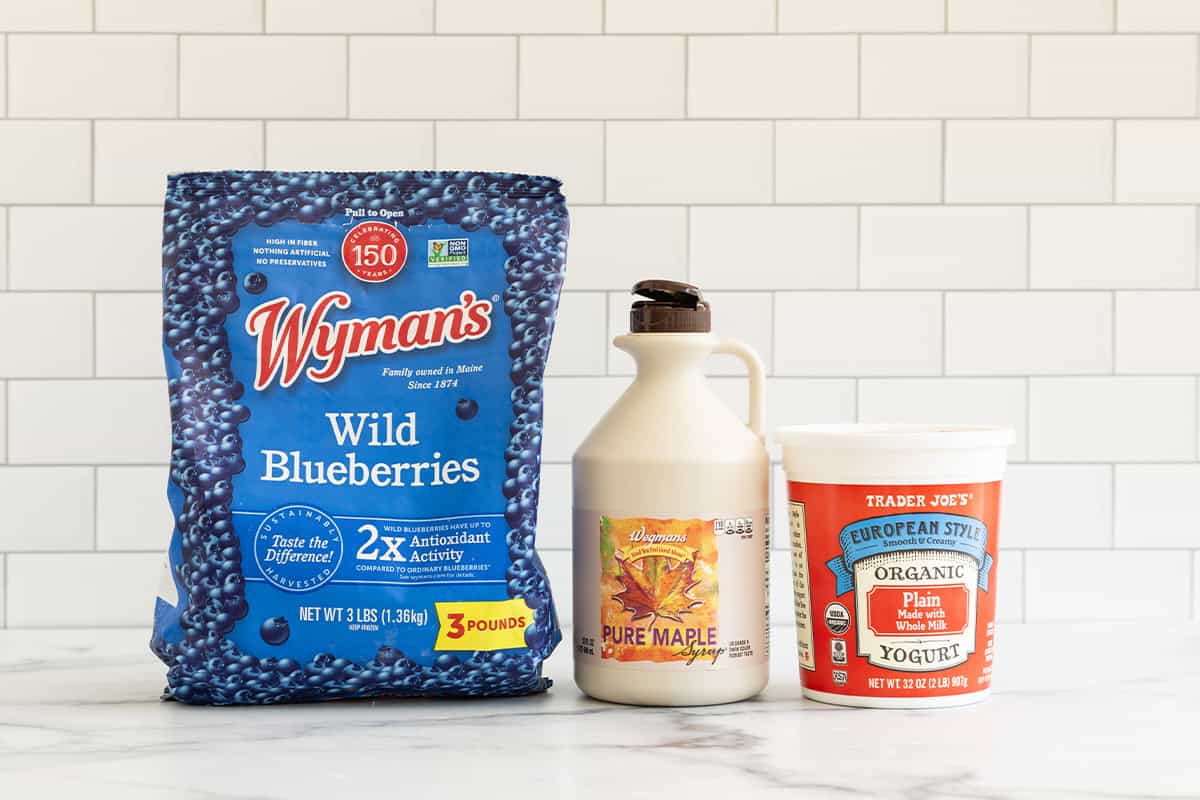 Easy Blueberry Yogurt