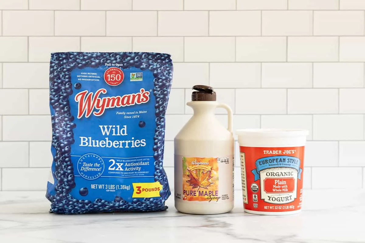 Easy Blueberry Yogurt