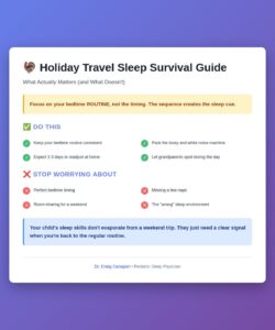 The Truth About Holiday Travel and Sleep: What Parents Need to Know