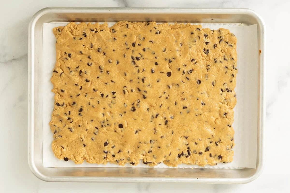 Cookie Dough Bark Fast and Healthy.