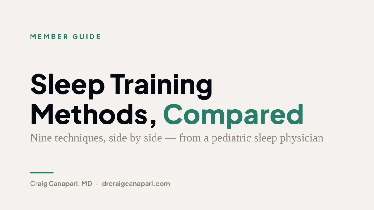 Nine Sleep Training Methods Compared: A Comprehensive Guide for Parents and Professionals